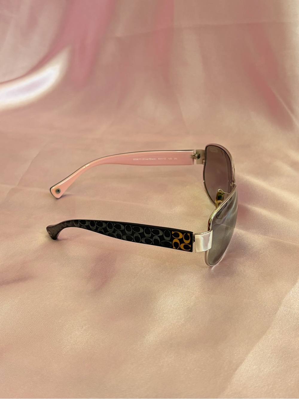 Coach | Accessories | Coach Womens Sunglasses With Pink Temples And ...